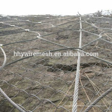 SNS Seil Netting Hang Schutz Netting Rock Fall Drahtseil Net Steinschlag Netting